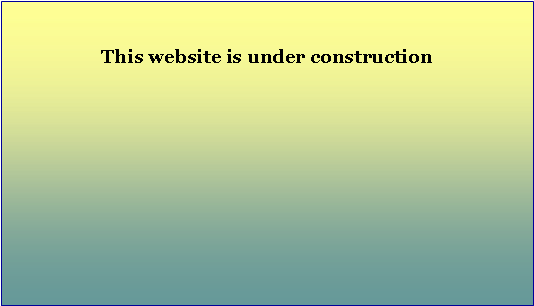 Tekstboks: This website is under construction
